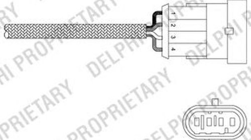 Sonda Lambda FIAT PUNTO EVO 199 DELPHI ES2030