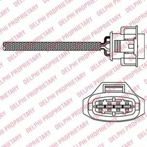 Sonda Lambda FIAT STILO Multi Wagon 192 DELPHI ES1079212B1