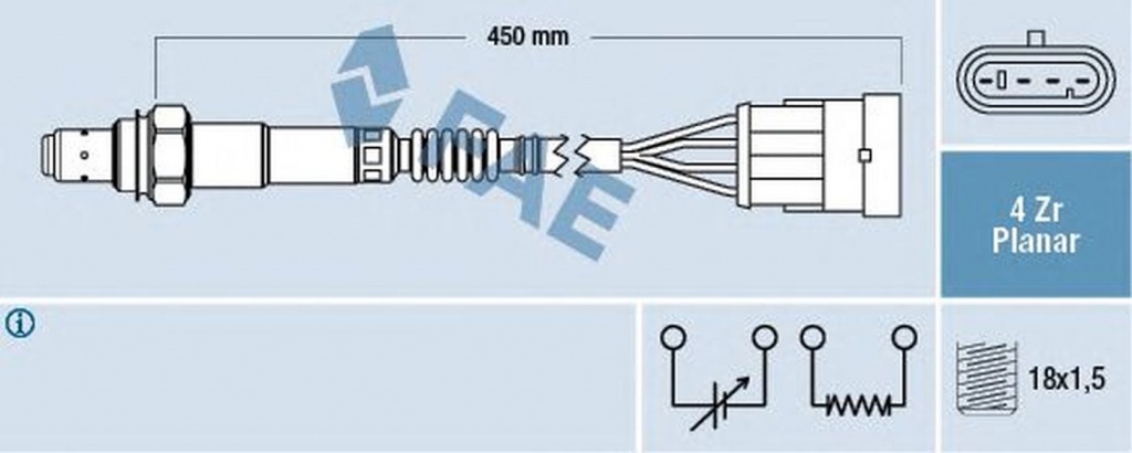 Sonda Lambda FIAT STILO Multi Wagon 192 FAE 77224