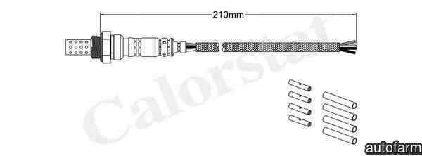 Sonda Lambda FIAT TEMPRA 159 CALORSTAT by Vernet LS040041