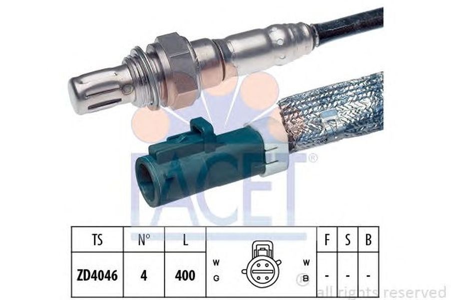 Sonda Lambda FORD B-MAX JK FACET FA 10.7685