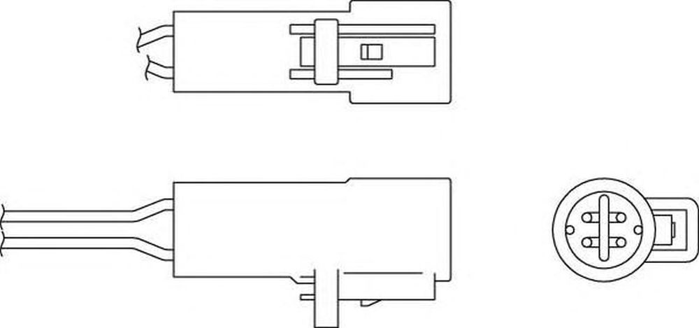 Sonda Lambda FORD C-MAX DM2 BERU OPH002