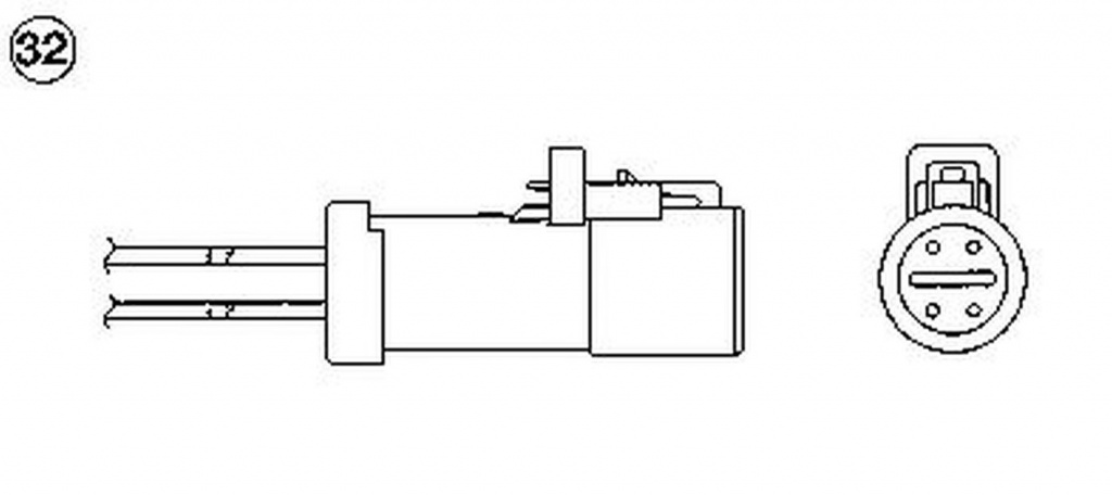 Sonda Lambda FORD C-MAX DM2 NGK OZA659-EE95