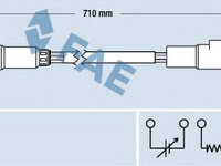 Sonda Lambda FORD ESCORT Mk V (GAL) (1990 - 1992) FAE 77169