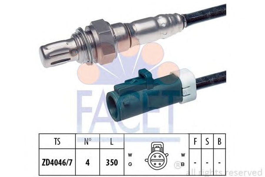 Sonda Lambda FORD FUSION JU FACET FA 10.7679
