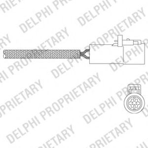Sonda Lambda FORD KA (RB_) (1996 - 2008) DELPHI ES