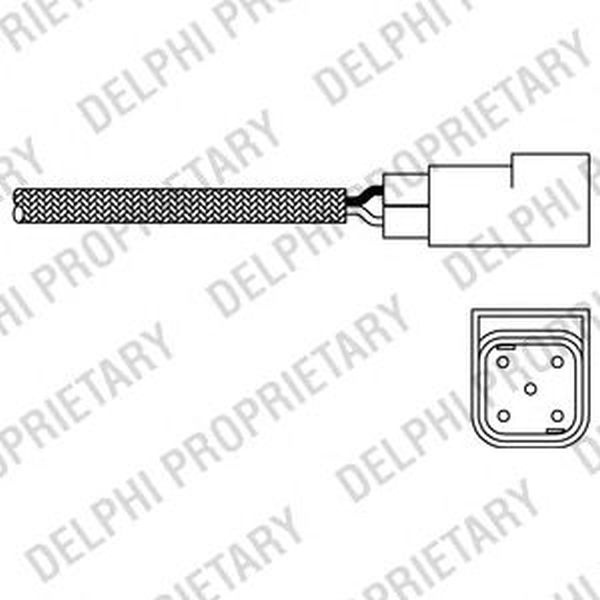 Sonda Lambda FORD TRANSIT bus E DELPHI ES2025312B1