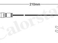 Sonda Lambda HONDA CIVIC Mk IV limuzina (EG, EH) (1991 - 1995) CALORSTAT by Vernet LS010223