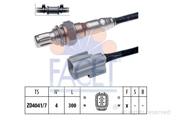 Sonda Lambda HONDA CR-V 2,0 06- - Cod intern: W20240366 - LIVRARE DIN STOC in 24 ore!!!