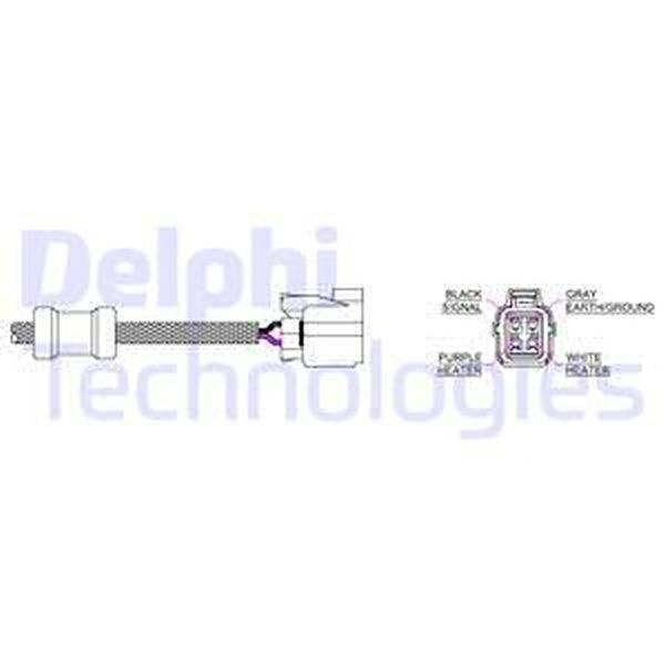 Sonda Lambda HONDA CR-V II RD DELPHI ES2012812B1