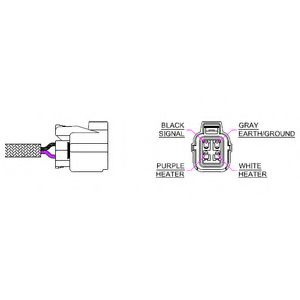 Sonda Lambda HONDA STREAM (RN) (2001 - 2016) DELPH