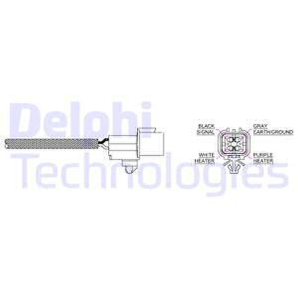 Sonda Lambda HYUNDAI TRAJET FO DELPHI ES2021411B1