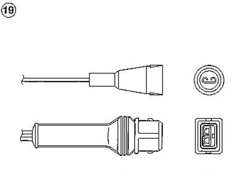 Sonda Lambda LANCIA DELTA I 831AB0 NGK OZA446-E16
