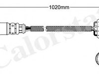 Sonda lambda LS140710 CALORSTAT BY VERNET pentru Vw Sharan Seat Inca Audi A3 Seat Alhambra Seat Cordoba Vw Golf Vw Beetle Vw New Vw Novo Audi Tt Vw Bora Vw Jetta Alfa romeo 166 Skoda Octavia Seat Leon Vw Passat Vw Rabbit Seat Ibiza Vw Phaeton Vw Tour