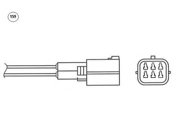 Sonda Lambda MAZDA 3 (BK) - Cod intern: W20101424 - LIVRARE DIN STOC in 24 ore!!!