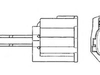 Sonda Lambda MAZDA 3 BL NGK OZA669-EE84