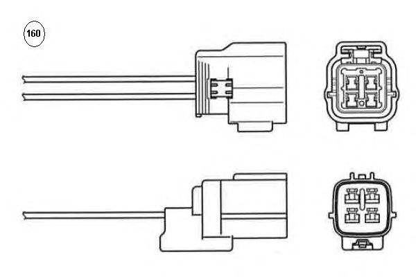Sonda Lambda MAZDA 6 2.0 10- - Cod intern: W20101423 - LIVRARE DIN STOC in 24 ore!!!