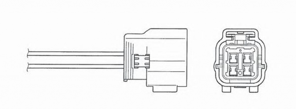 Sonda Lambda MAZDA 6 GG NGK OZA341-F21