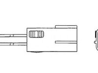 Sonda Lambda MAZDA 6 GH NGK OZA341-F71