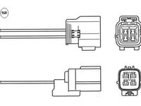 Sonda Lambda MAZDA 6 Sport (GH) - OEM - NGK: LZA07-MD27 - Cod intern: W02311527 - LIVRARE DIN STOC in 24 ore!!!