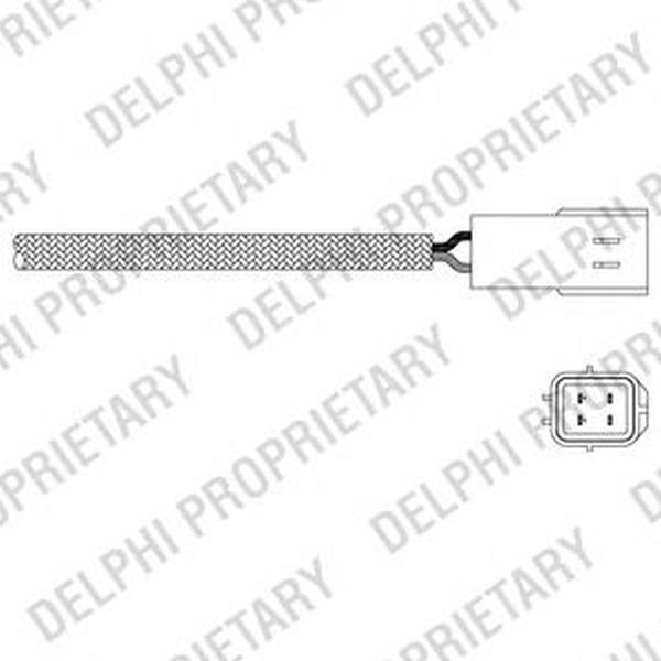 Sonda Lambda MAZDA MX-6 GE DELPHI ES2033312B1