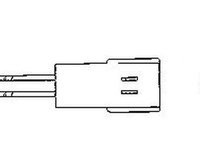 Sonda Lambda MAZDA MX-6 GE NGK OZA253-F6