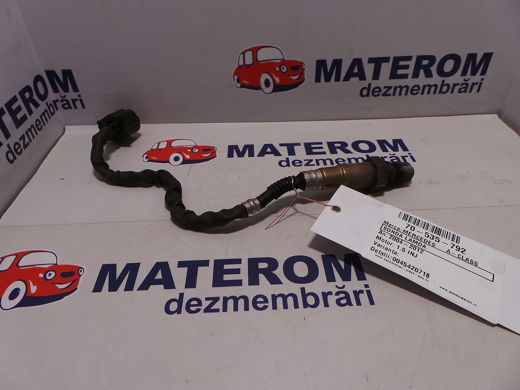 Sonda Lambda MERCEDES A-CLASS A-CLASS 1.5 INJ - (2004 2012)