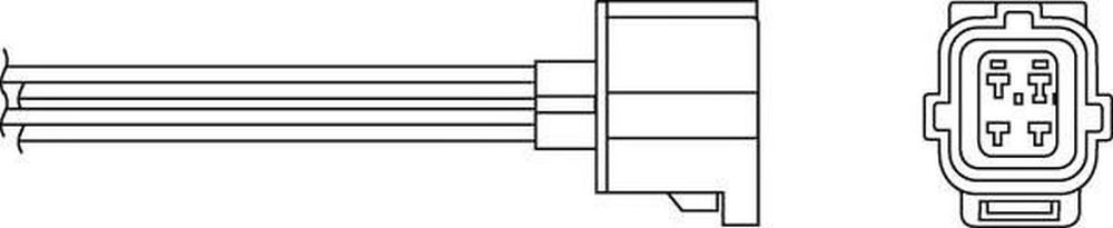 Sonda Lambda MERCEDES-BENZ C-CLASS T-Model S203 BERU OPH087