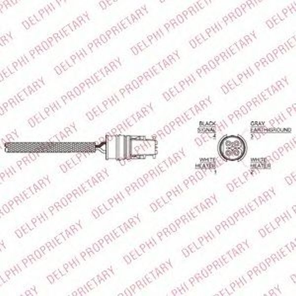 Sonda Lambda MERCEDES-BENZ C-CLASS W202 DELPHI ES1063211B1