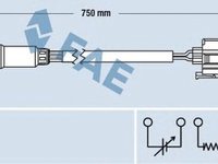 Sonda Lambda MERCEDES-BENZ C-CLASS W204 FAE 77339