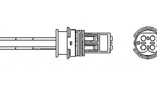 Sonda Lambda MERCEDES-BENZ CLK C208 NGK OZA66