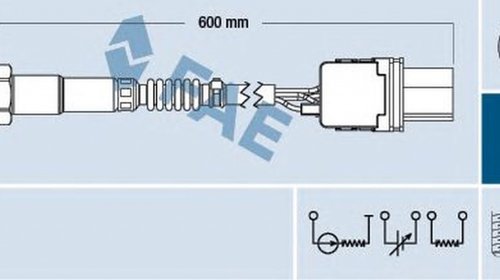 Sonda Lambda MERCEDES-BENZ G-CLASS W461 FAE 7