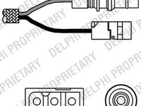 Sonda Lambda MERCEDES-BENZ limuzina W124 DELPHI ES1027612B1