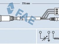 Sonda Lambda MERCEDES-BENZ limuzina W124 FAE 77379