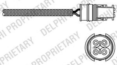 Sonda Lambda MERCEDES-BENZ S-CLASS W221 DELPH