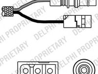 Sonda Lambda MERCEDES E-CLASS Combi (S124) (1993 - 1996) DELPHI ES10276-12B1 piesa NOUA