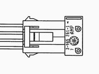 Sonda Lambda MINI MINI (R50, R53), Citroen C4 cupe (LA_), Citroen C4 I (LC_) - NGK 96375