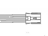 Sonda Lambda MITSUBISHI COLT VI Z3 A Z2 A NGK OZA723-EE37