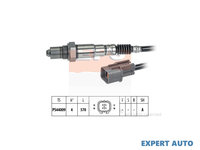 Sonda lambda Mitsubishi SANTAMO 1999-2004 #2 0015407917