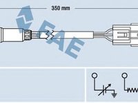 Sonda Lambda NISSAN ALMERA TINO V10 FAE 77390