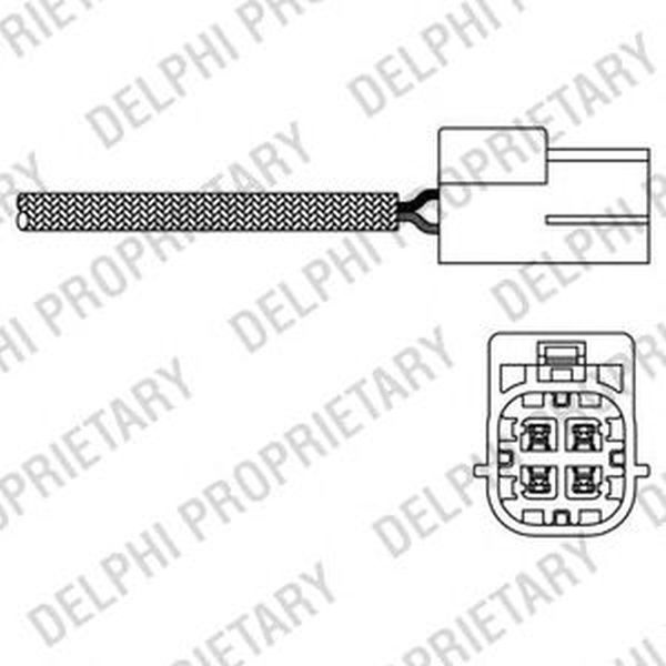 Sonda Lambda NISSAN MICRA II K11 DELPHI ES2022012B1