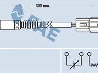 Sonda Lambda NISSAN MICRA III K12 FAE 77452