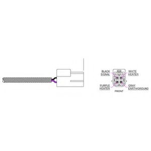 Sonda Lambda NISSAN NOTE (E11) (2006 - 2013) DELPH
