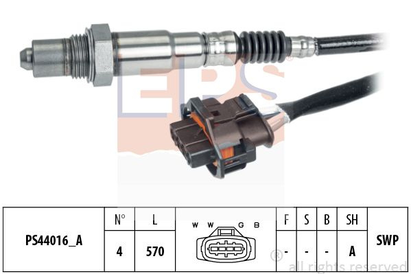 Sonda lambda # Opel Astra 2002 2003 2004 2005 # 1 998 264 # EPS