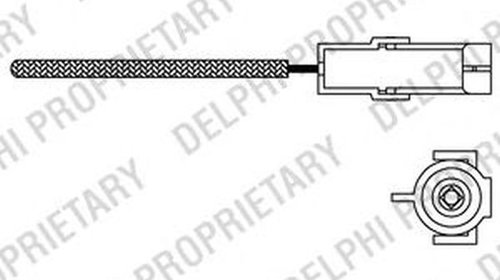 Sonda Lambda OPEL ASTRA G caroserie F70 DELPH