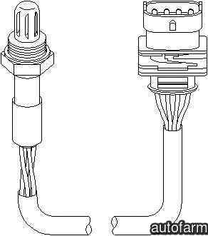 Sonda Lambda OPEL ASTRA G combi F35 TOPRAN 206 628