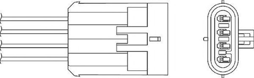 Sonda Lambda OPEL ASTRA G hatchback F48 F08 BERU OZH148