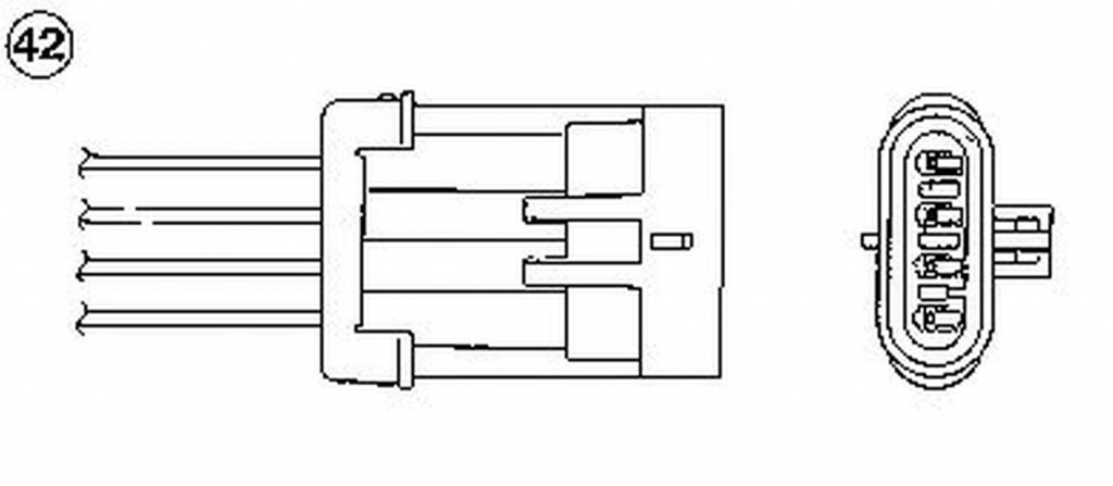 Sonda Lambda OPEL ASTRA G hatchback F48 F08 NGK OZA448-E49