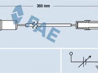 Sonda Lambda OPEL CORSA A hatchback (93_, 94_, 98_, 99_) (1982 - 1993) FAE 77101