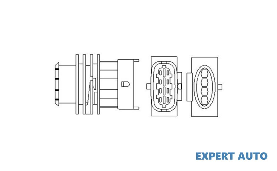 Sonda lambda Opel CORSA C (F08, F68) 2000-2009 #2 0258005234